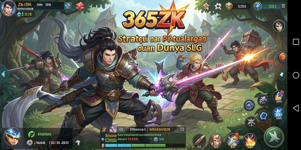 Tampilan gameplay menarik dan dinamis di 365ZK.