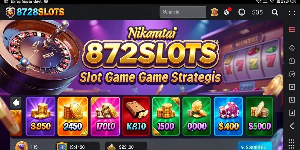 Tampilan gameplay seru dalam 8728SLOTS dengan berbagai slot menarik.