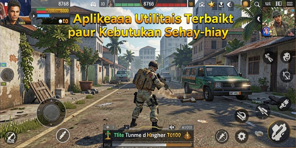 Tampilan antarmuka aplikasi 8768 yang rapi dan terorganisir.