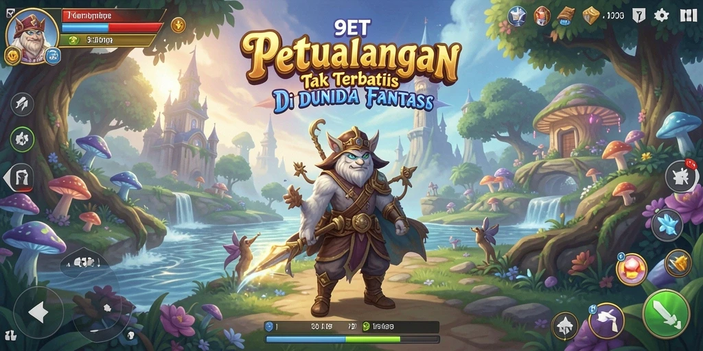 Gameplay seru dengan berbagai tantangan di dunia petualangan.