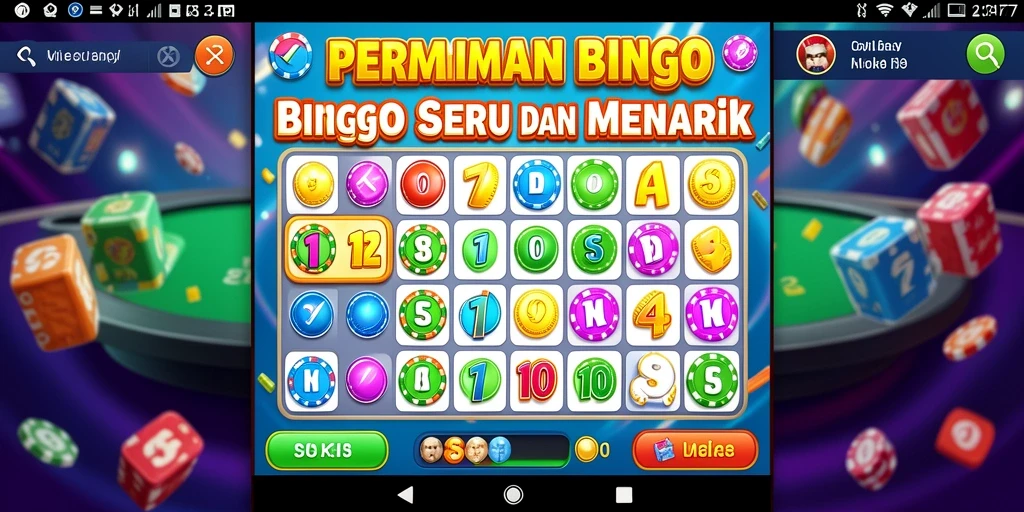 Screenshot gameplay API77 yang menampilkan suasana seru permainan Bingo.