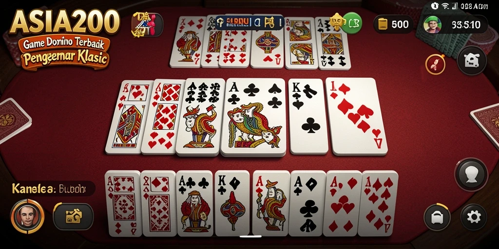 Gameplay seru dan menarik dari ASIA200 dengan tema Domino.