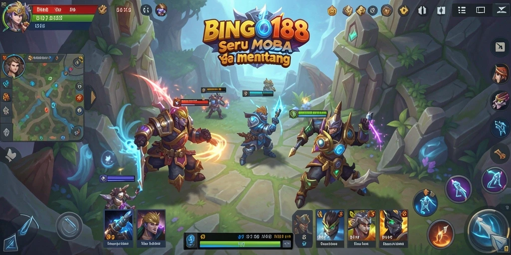 Screenshot dari gameplay mendebarkan di BINGO188.