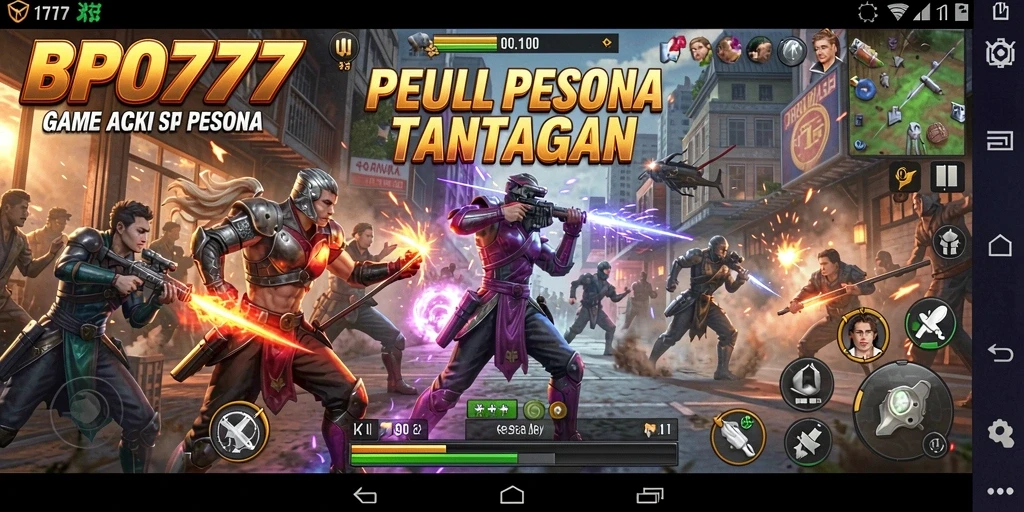 Tampilan menarik dari gameplay BPO777 yang mendebarkan dan penuh aksi.