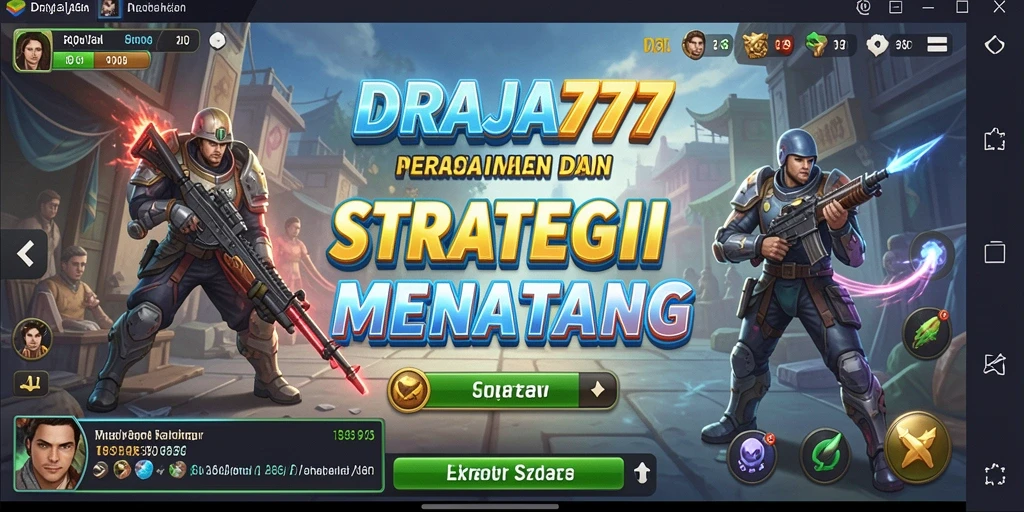 Tampilan gameplay DRAJA777 yang menakjubkan dan penuh aksi.