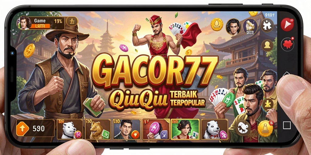 Gameplay menarik QiuQiu di GACOR77 dengan grafis menawan.