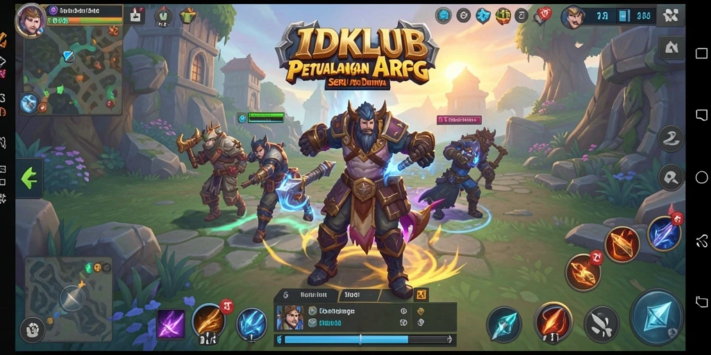 Gameplay dinamis ARPG yang mengasyikkan di IDKLUB.