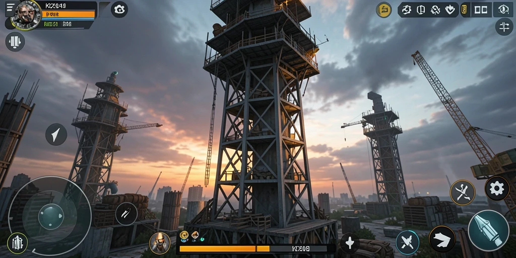 Tampilan gameplay seru dari K234 yang menguji strategi Anda.