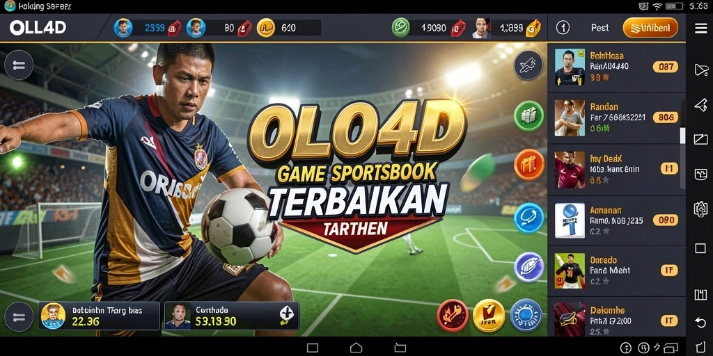 Screenshot utama OLLO4D menampilkan antarmuka taruhan yang menarik.