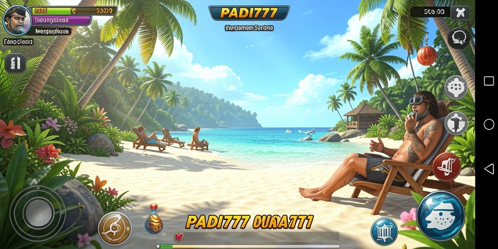 Screenshot gameplay PADI777 yang menunjukkan keseruan permainan santai.