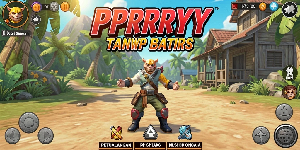 Gameplay PPRRYY menampilkan petualangan seru dan penuh tantangan.