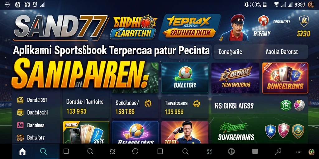 Tampilan gameplay SAND77 yang menarik dan interaktif.