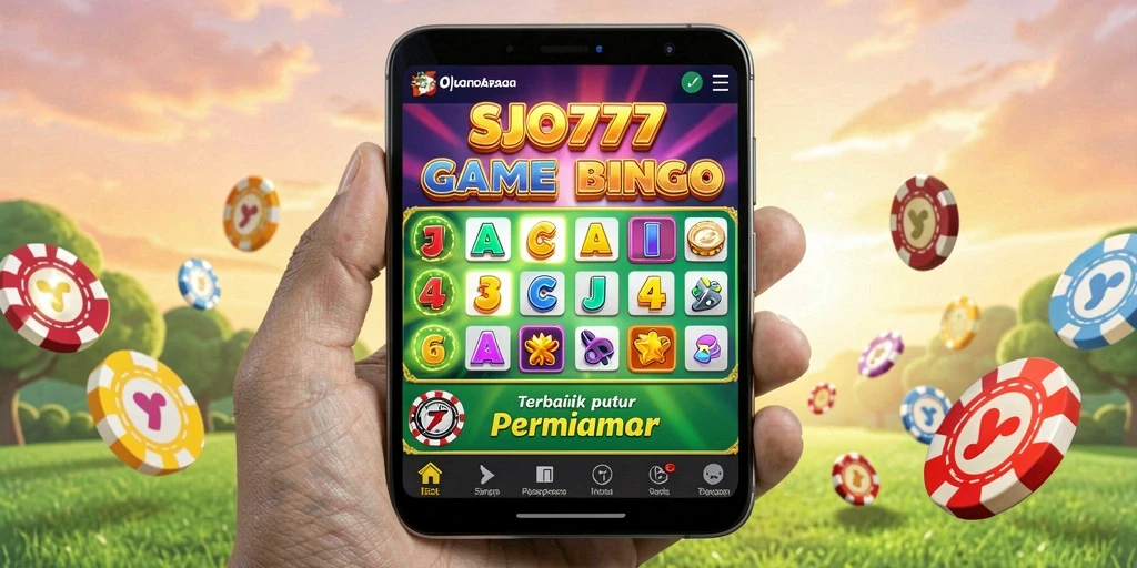 Tampilan screenshot utama SJO777 menampilkan gameplay seru Bingo.