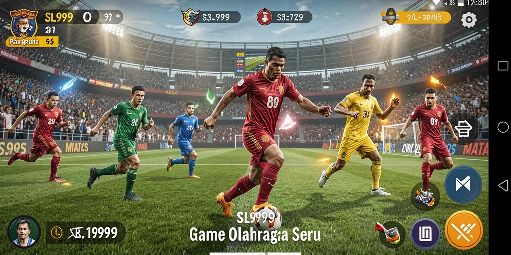 Tampilan gameplay seru di SL999 dengan berbagai cabang olahraga.