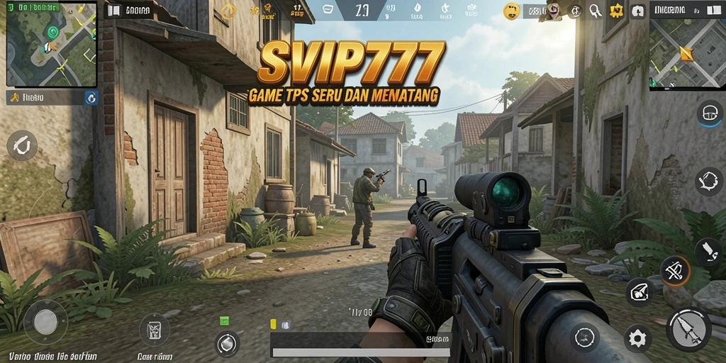 Tampilan gameplay menarik dalam game TPS SVIP777.