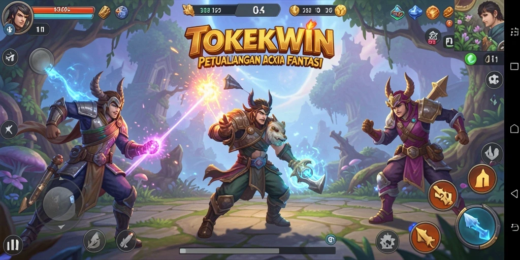 Tampilan menarik dalam gameplay ARPG yang menegangkan.
