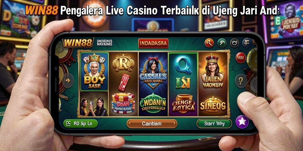 Gameplay Live Casino yang seru dan interaktif di WIN88.