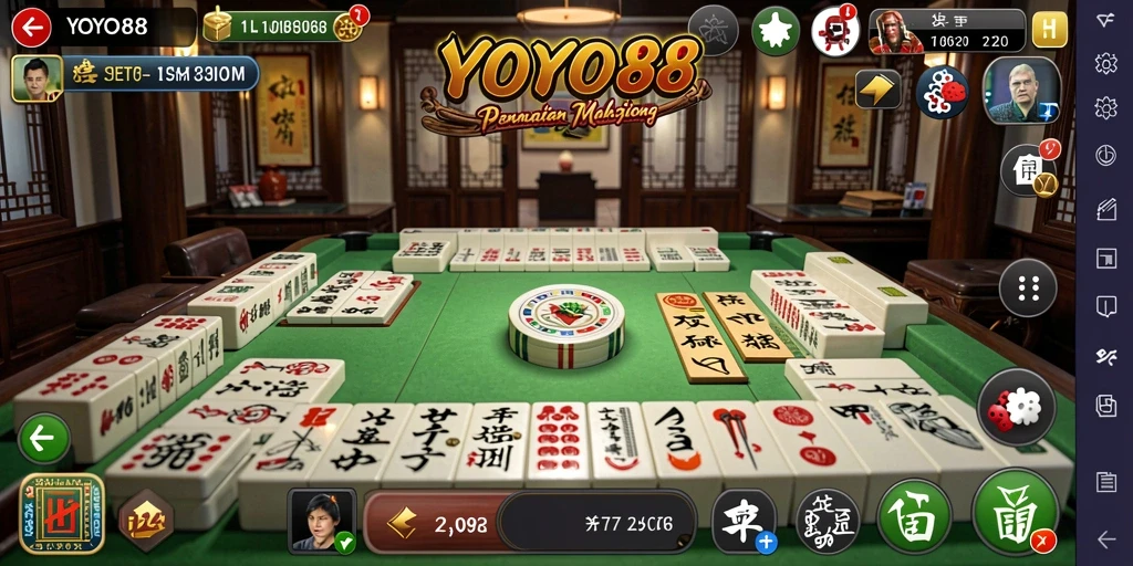 Gameplay seru dan menantang dalam YOYO88 Mahjong.