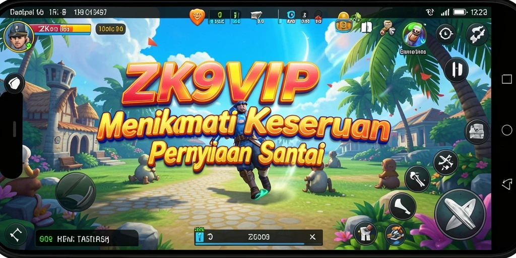 Tangkapan layar utama ZK9VIP menampilkan gameplay menarik dari permainan santai.