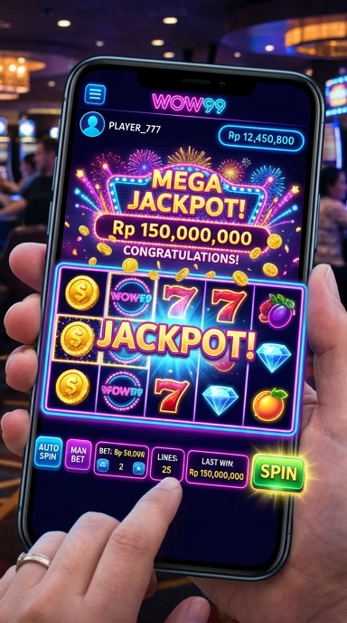 Gambaran antarmuka wow99 yang intuitif dan ramah pengguna.